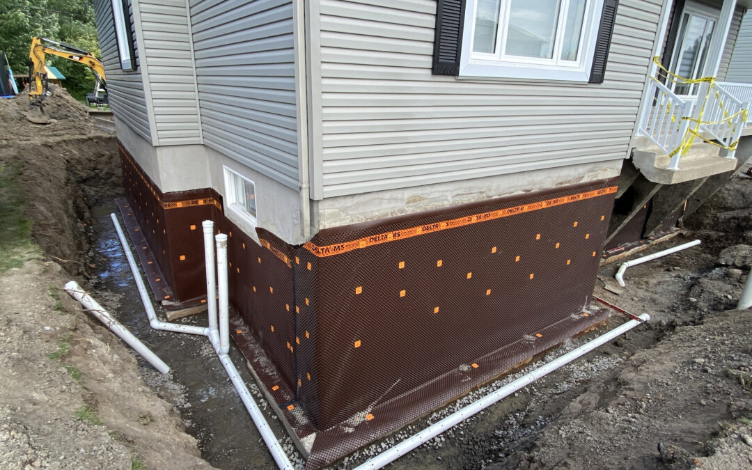 Drainage des Fondations