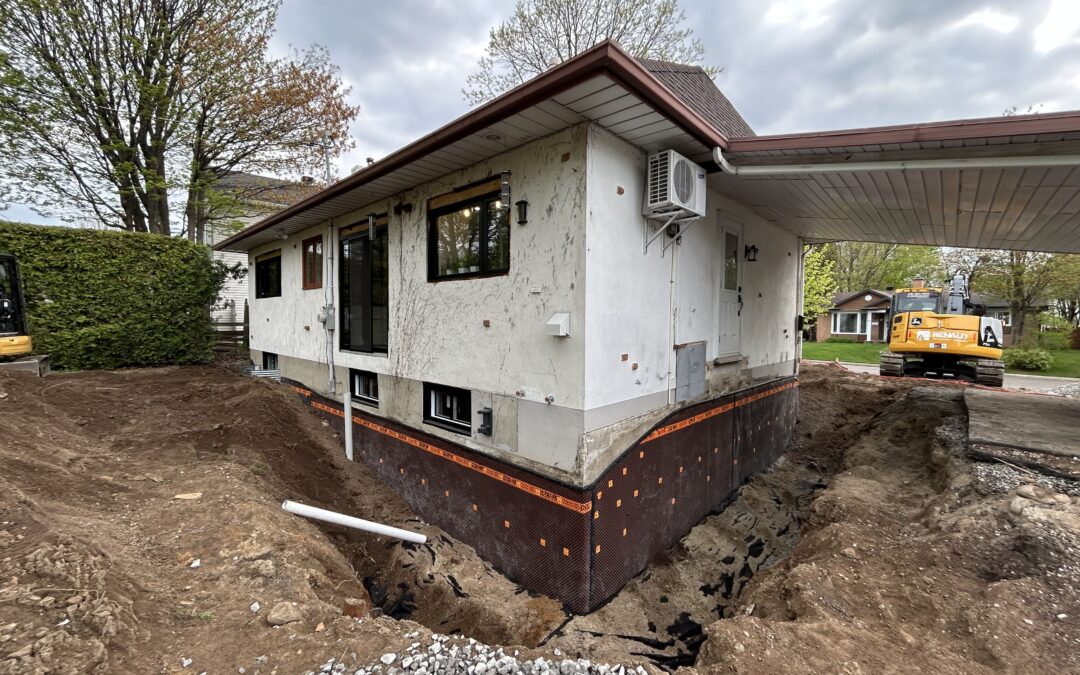 Réfection de drain, Pères-Jésuites