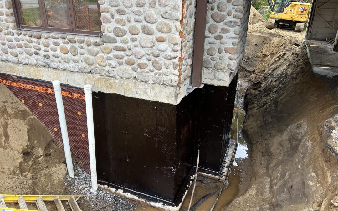 Réfection de drain, Route des Érables