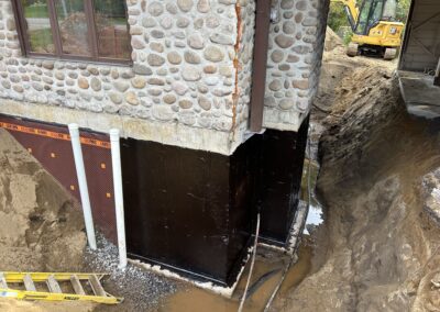 Réfection de drain, Route des Érables